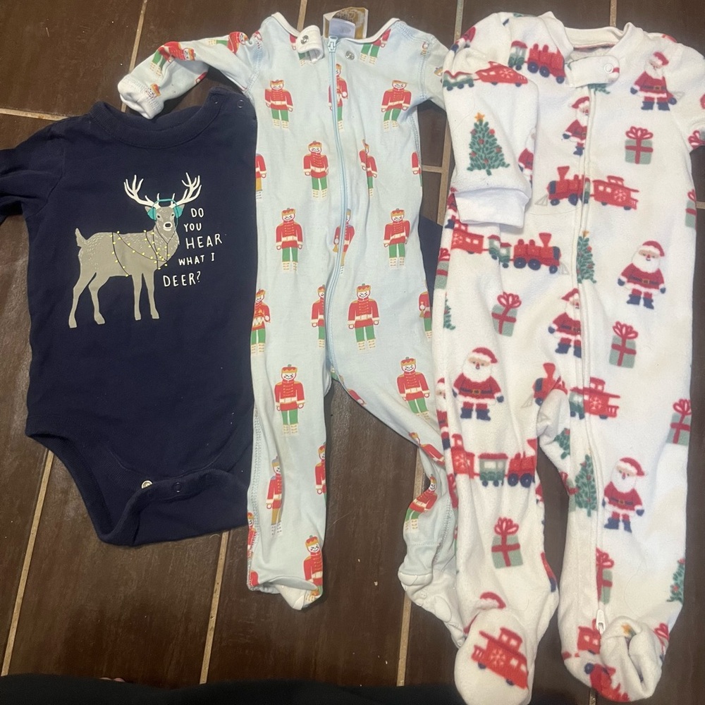 6-9 month thanksgiving and Christmas bundle